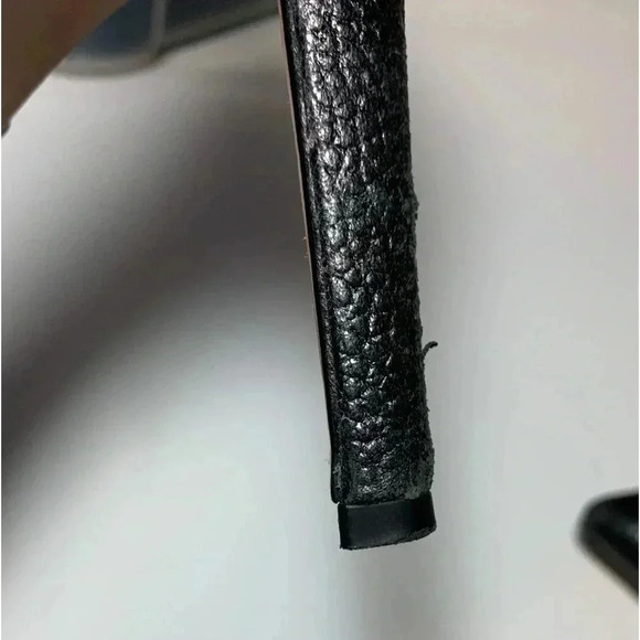 Napoleoni black studded heels, 3  3/4 “ heel - Picture 4 of 8